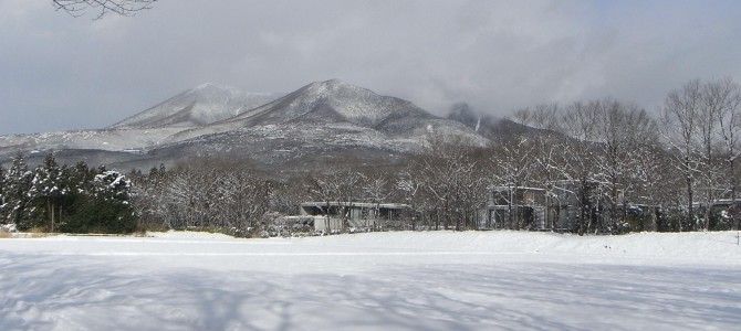 那須の冬景色